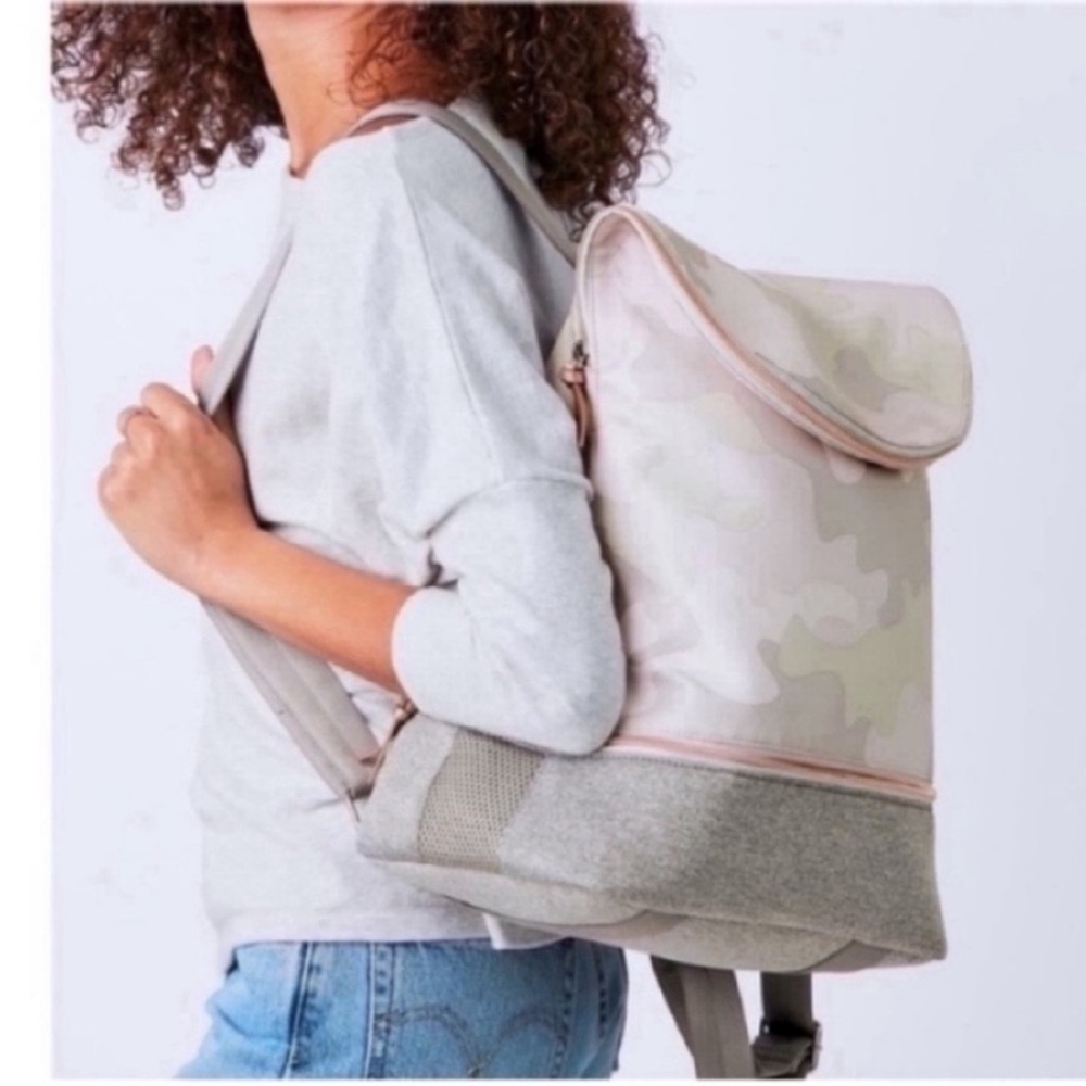 Stella & Dot Backpack STELLA & DOT
"Crush It" Backpack Camo Purple Pink Grey